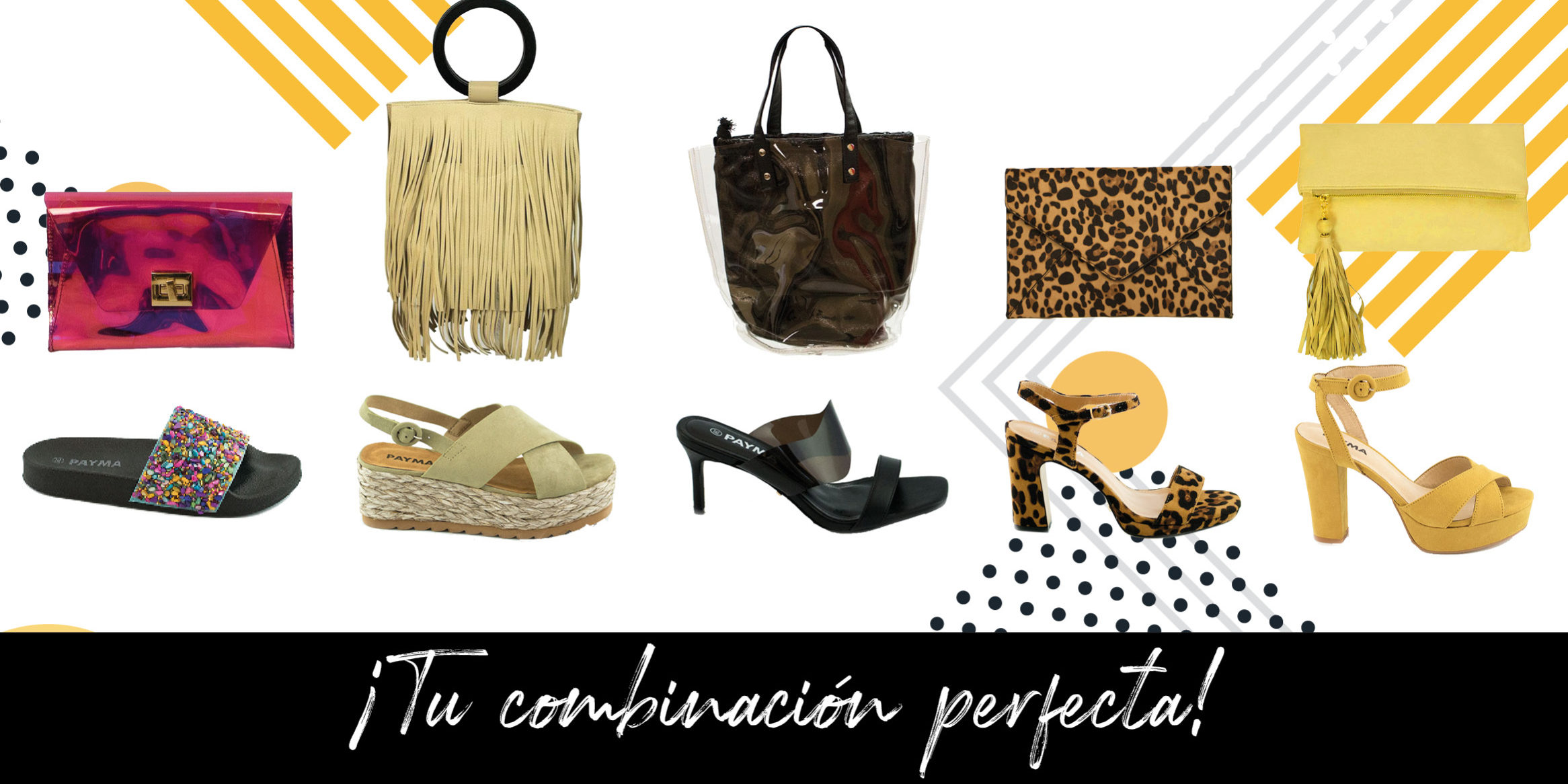 zapatos y bolsos verano