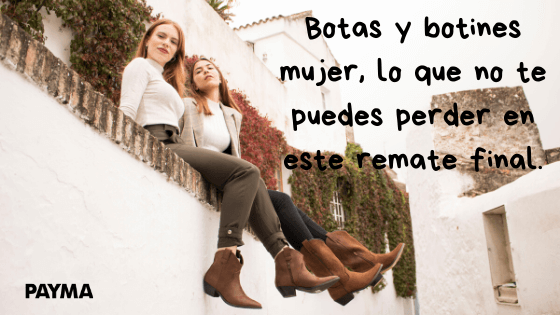 zapatos baratos de rebajas botas y botines mujer